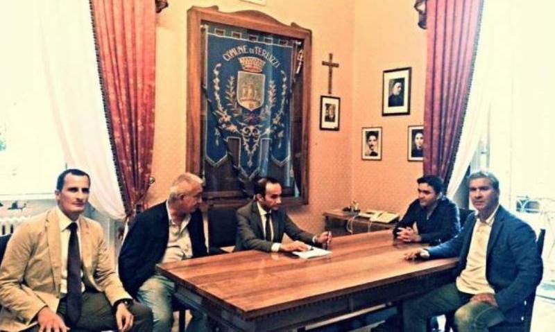 il sindaco e l'assessore malerba