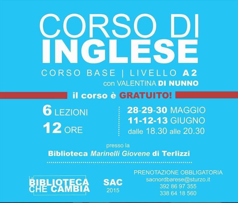 corso di inglese