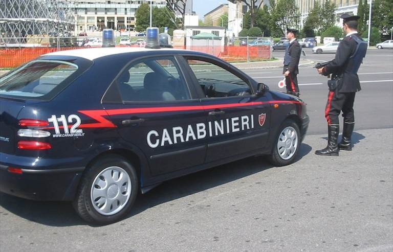 Una gazzella dei Carabinieri