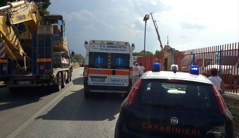 la scenda dell'incidente