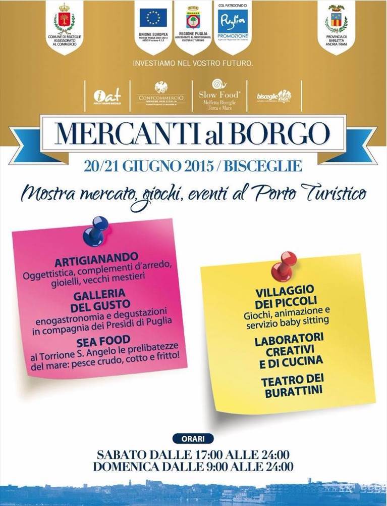 "Mercanti al borgo". Mercato