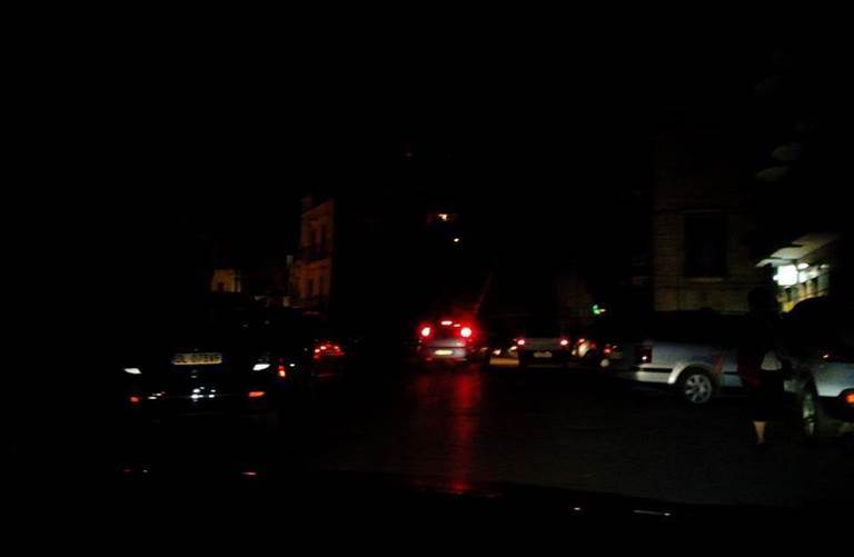 La città ancora in balia dei black-out