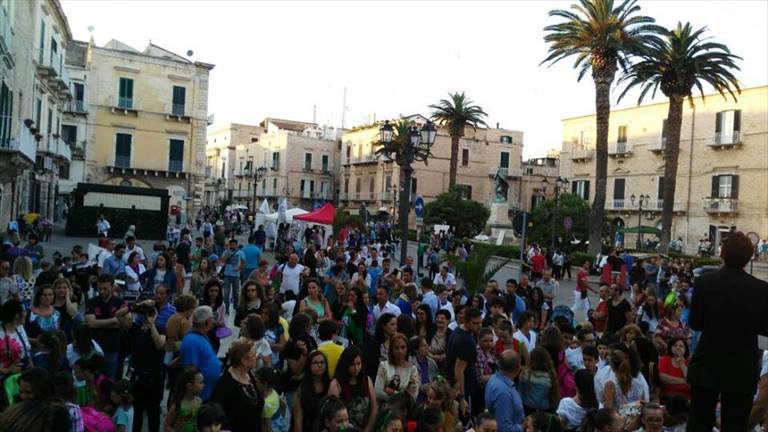 un momento della notte bianca dello sport