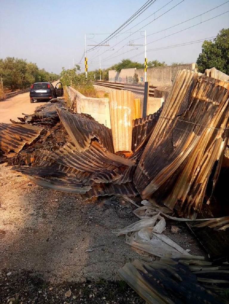 abbandono illecito di materiale edile