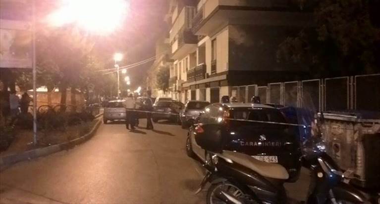 sparatoria in viale dei garofani