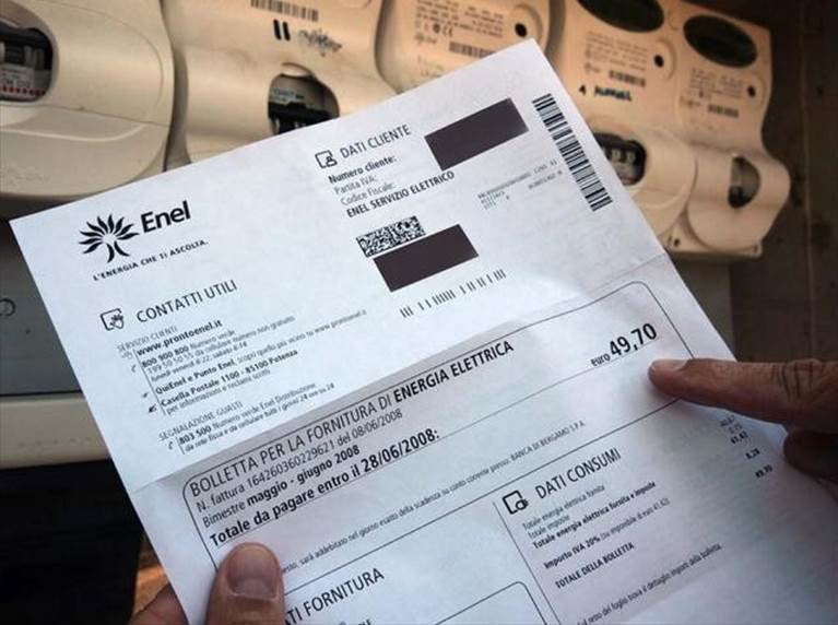 attenzione ai falsi addetti Enel/eni