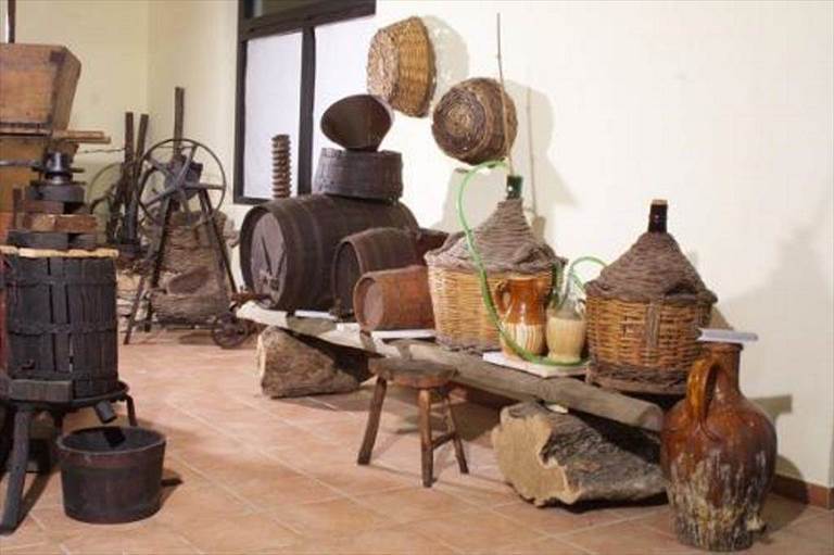 un "angolo" del museo della civiltà contadina