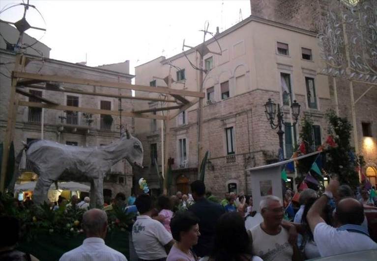 la festa del ciuccio di san gioacchino