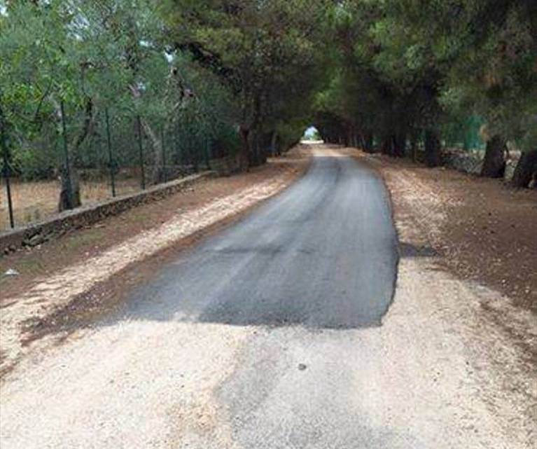 asfalto sulla traiana