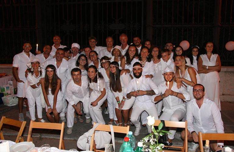 la cena in bianco 2014