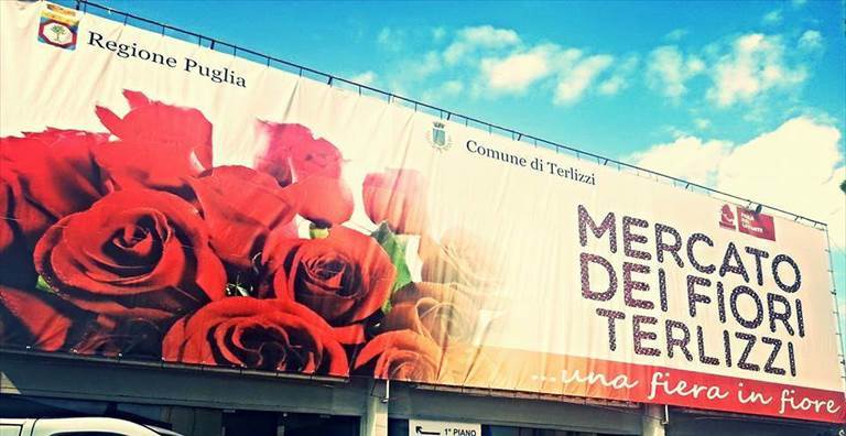 il mercato dei fiori alla fiera del levante