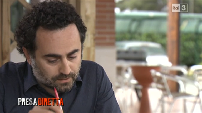 michele de palma a "presa diretta"
