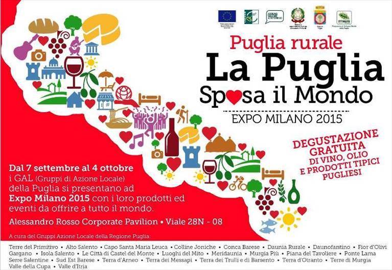 "la puglia sposa il mondo"