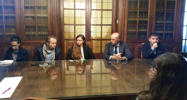 La conferenza stampa di presentazione all'ex Provincia di Bari