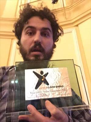 Il terlizzese Inigo Giancaspro tra gli otto vincitori di Area Sanremo