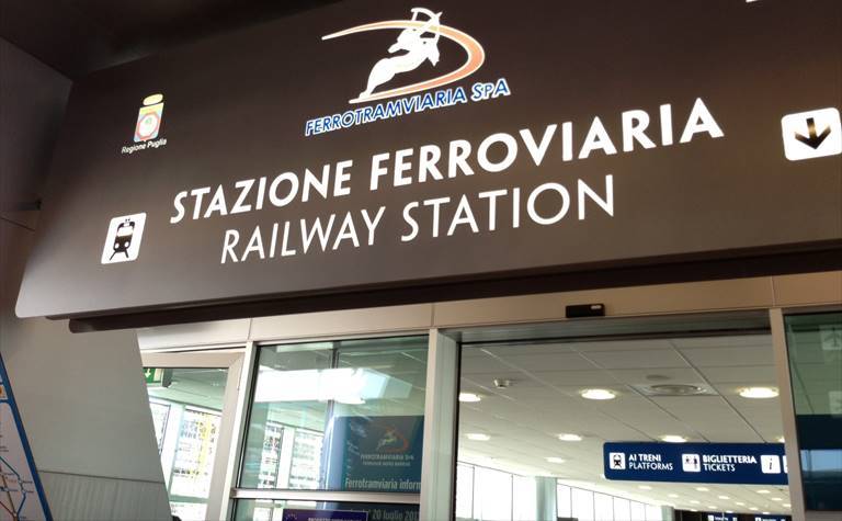 La tratta per l'aeroporto