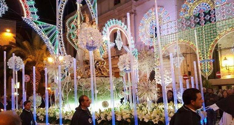 Festa Patronale della Madonna del Rosario: rese note le date. Il momento più atteso sarà il 4 ottobre