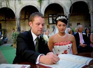 Un matrimonio civile