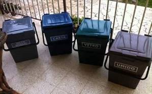 mastelli per la differenziata