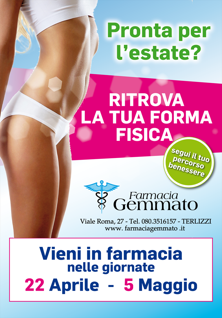 Percorso benessere Farmacia Gemmato