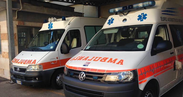 Le ambulanze del 118