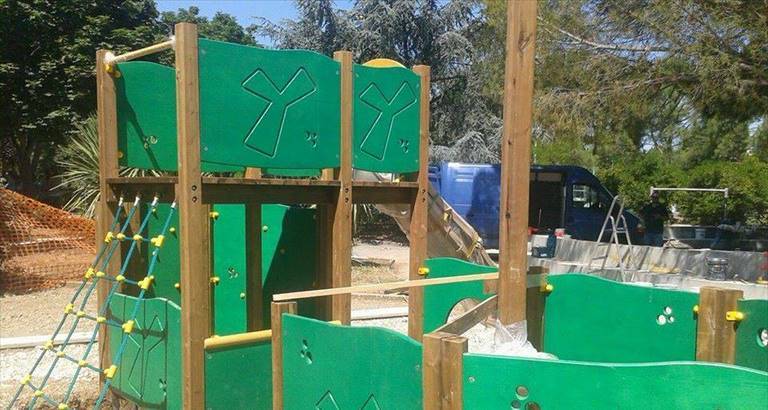 nuove giostre al parco comunale