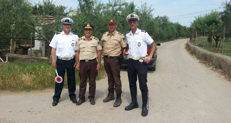 sinergia tra vigili e guardie campestri