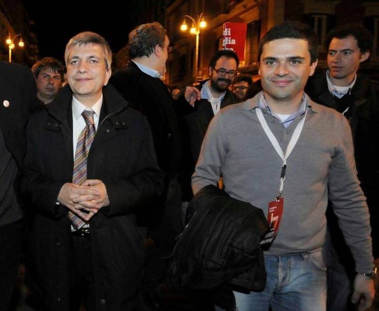 nichi vendola con ed testa
