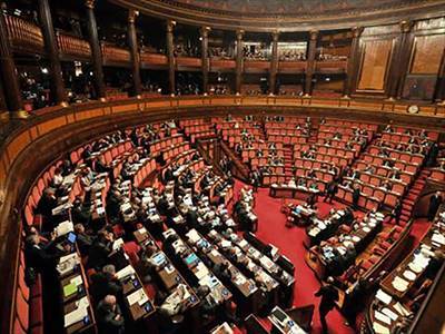 L'aula del Senato