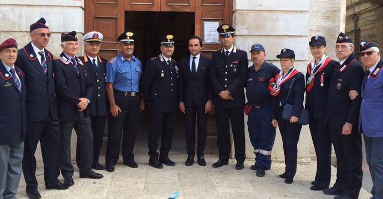 Il congedo del Comandante Milici da Terlizzi