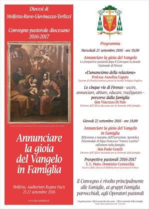 Il programma del convegno diocesano