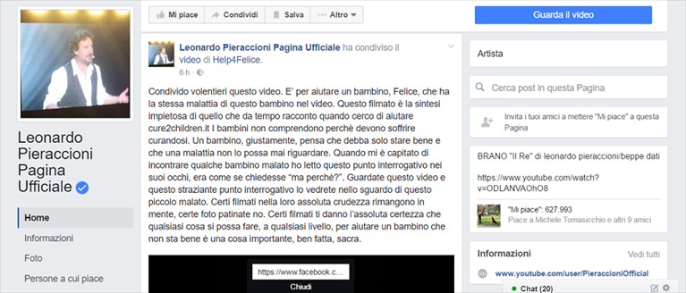 anche pieraccioni tifa per felice