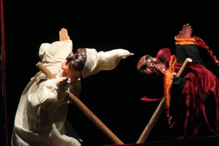 A Bim Bum Bam va in scena il Teatro delle Guarattelle
