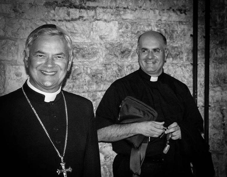 don roberto de bartolo e il vescovo cornacchia