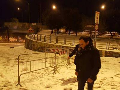 Uffici mercato dei fiori chiusi