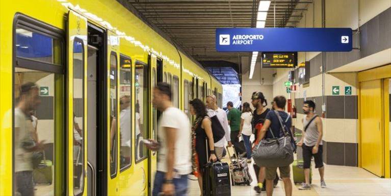 treno per l'aeroporto