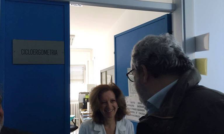 Emiliano visita l'ospedale di Terlizzi