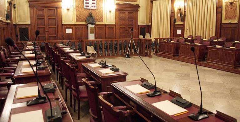 Sala Giunta del Comune di Bari