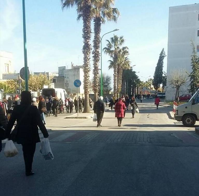 ambulanti in protesta