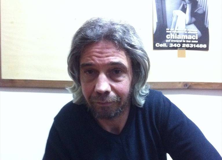 L'uomo trovato ieri dalla Polizia municipale