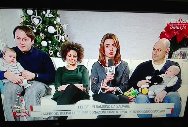 Felice va in tv per sconfiggere il mostro Eb