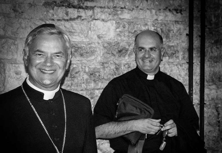 don roberto de bartolo e il vescovo cornacchia