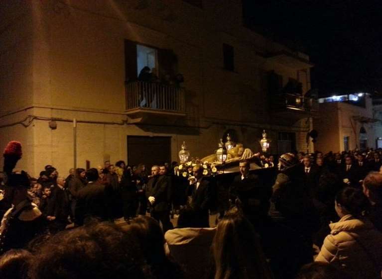 la processione dei misteri