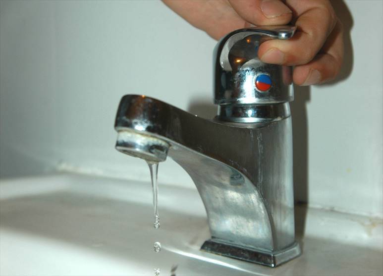 pressione dell'acqua bassa
