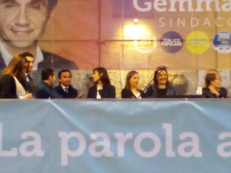 Gemmato in piazza per il suo terzo comizio