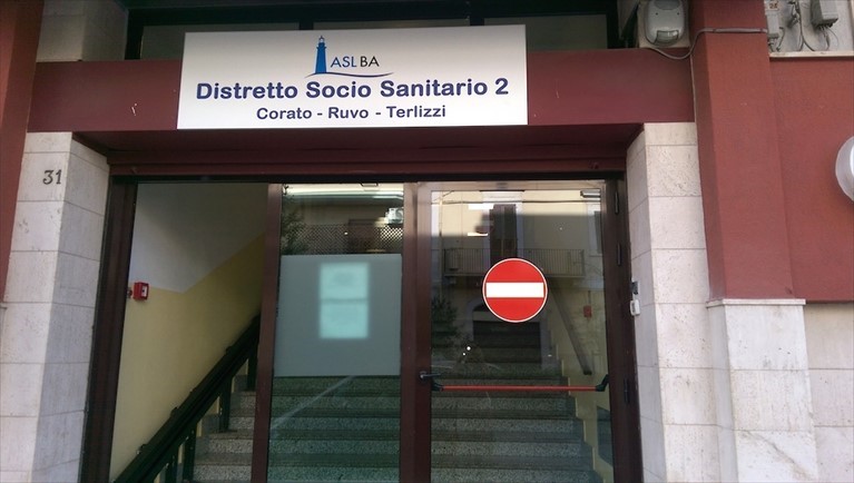 La sede Asl di Corato