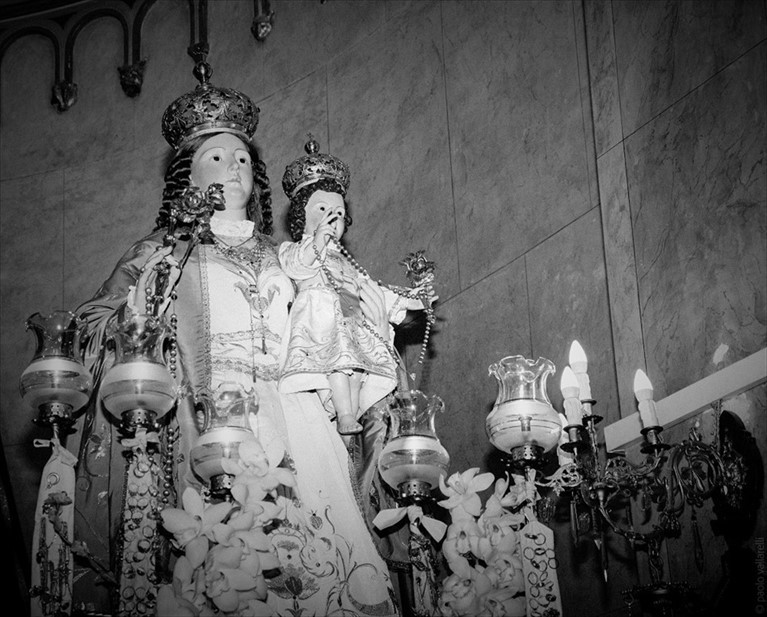 La processione della Madonna del Rosario