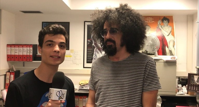 Caparezza intervistato da Adriano Failli