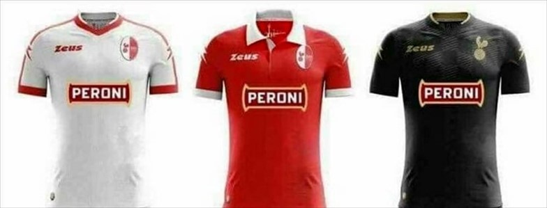La nuova maglia del Bari calcio