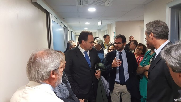 Fratelli d'Italia in visita al Sarcone